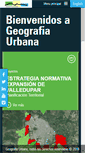 Mobile Screenshot of geografiaurbana.com